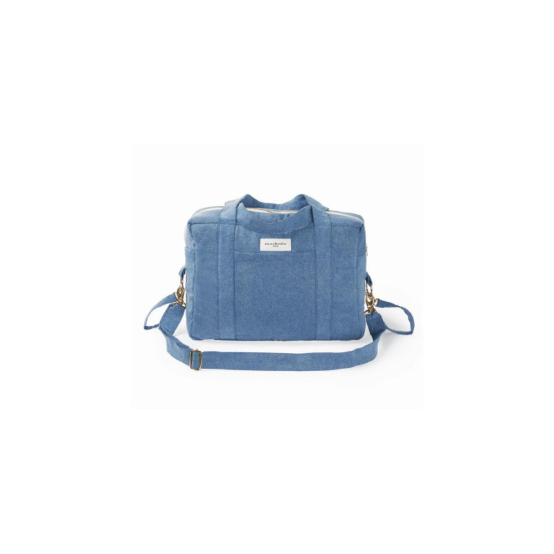 Sac à Langer Darcy en Denim Clair - Rive Droite