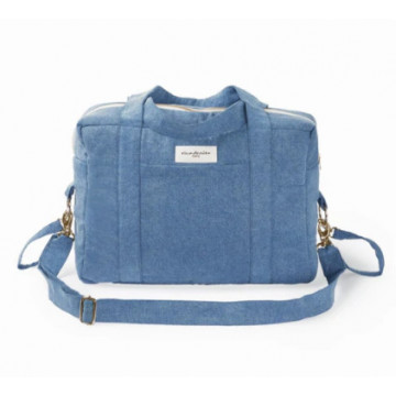 Sac à Langer Darcy en Denim Clair - Rive Droite