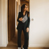 Sac Banane Vichy Noire - Gabrielle Paris Sac Banane Vichy Noire - Gabrielle Paris