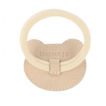 Elastique pour Cheveux Josy Tête d'Ours Beige - Donsje