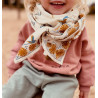 Foulard Latika Cerisier Fleur de Vanille - Apaches Collections Foulard Latika Cerisier Fleur de Vanille - Apaches Collections