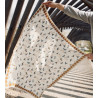Foulard Latika Cerisier Fleur de Vanille - Apaches Collections Foulard Latika Cerisier Fleur de Vanille - Apaches Collections