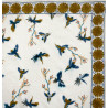 Foulard Latika Cerisier Fleur de Vanille - Apaches Collections Foulard Latika Cerisier Fleur de Vanille - Apaches Collections