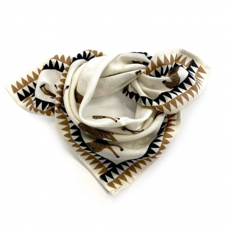 Foulard Manika Zebre Coco, Apaches Collections