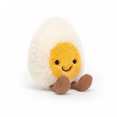Peluche Oeuf à la Coque Heureux - Jellycat Peluches, Jellycat