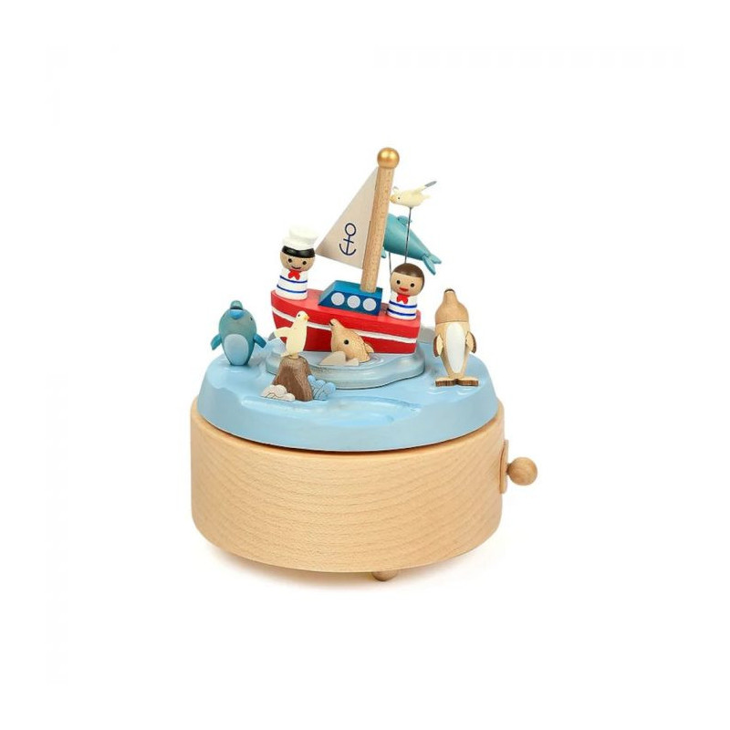 Boite à Musique Marins et dauphins - Wooderful Life
