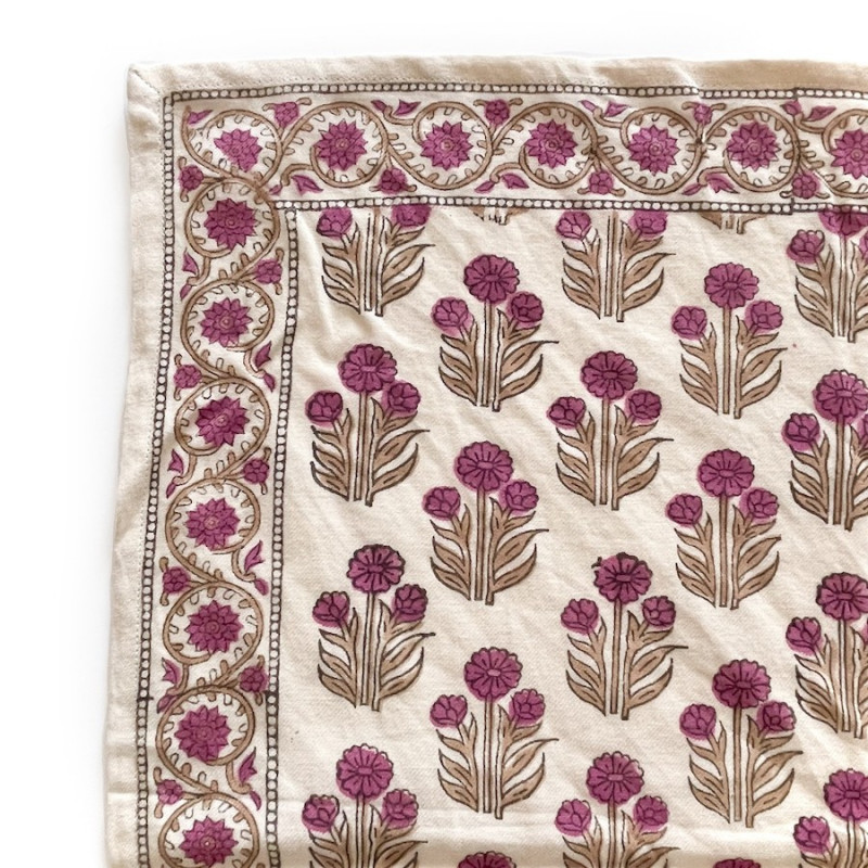 Foulard Manika Bouton d'Or Coquillage - Apaches Collections