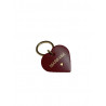 Porte-clés "Marraine" Coeur en Cuir Rouge - Fauvette Paris Porte-clés "Marraine" Coeur en Cuir Rouge - Fauvette Paris