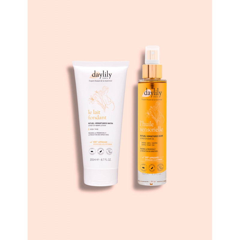 Coffret Rituel Vergeture Matin et Soir - Daylily