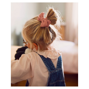 Lot de 2 Elastiques à Noeud en Gaze de Coton - Bachca