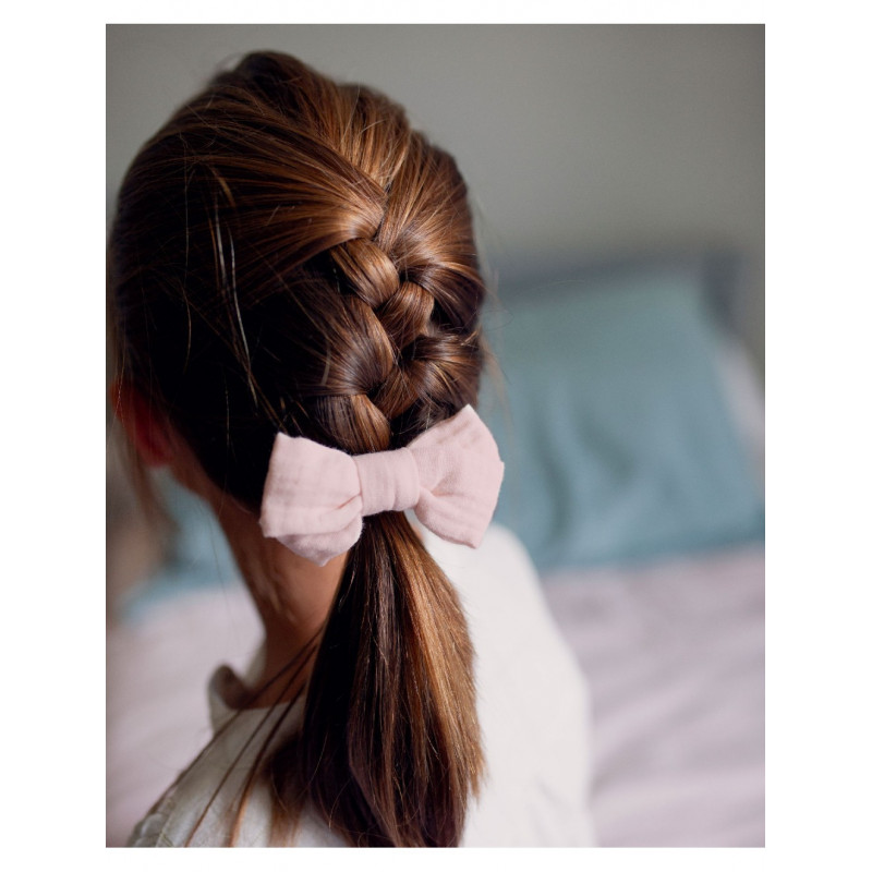 Lot de 2 Elastiques à Noeud en Gaze de Coton - Bachca