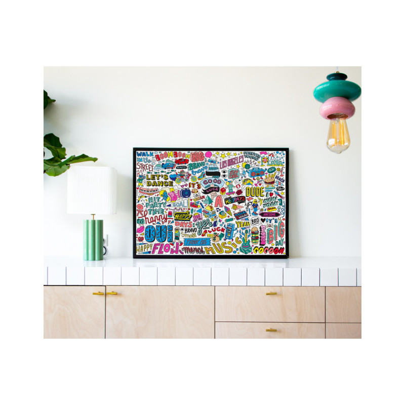 Puzzle Street Art - OMY