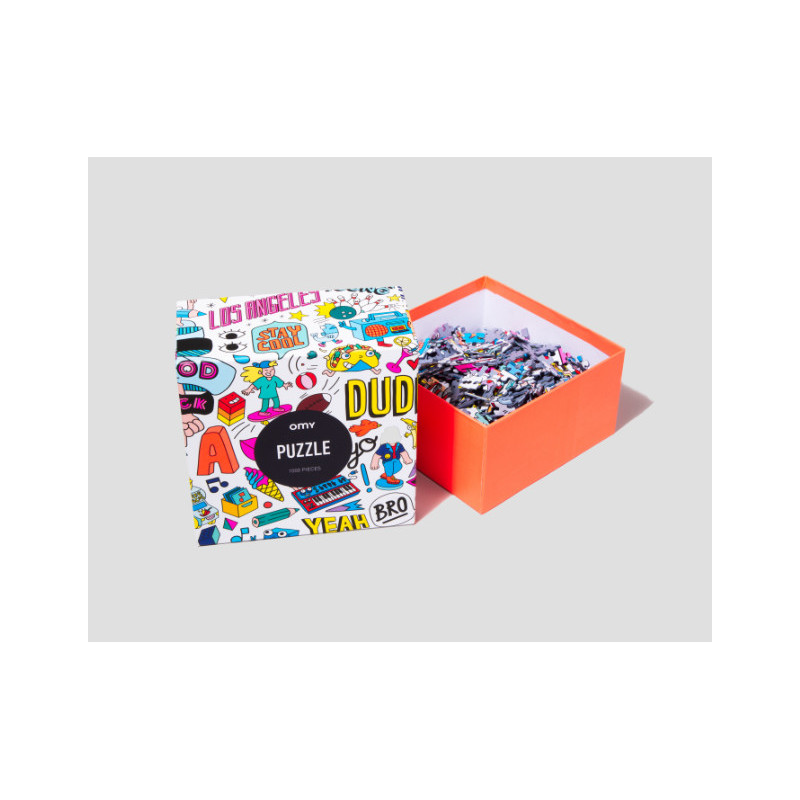 Puzzle Street Art - OMY