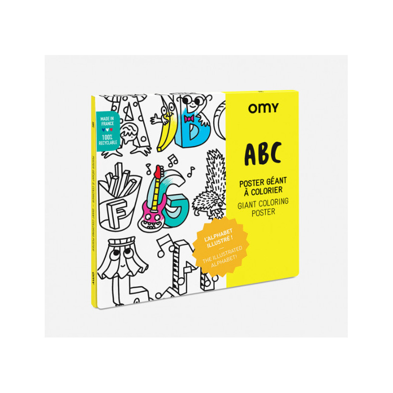 Poster à Colorier ABC - OMY
