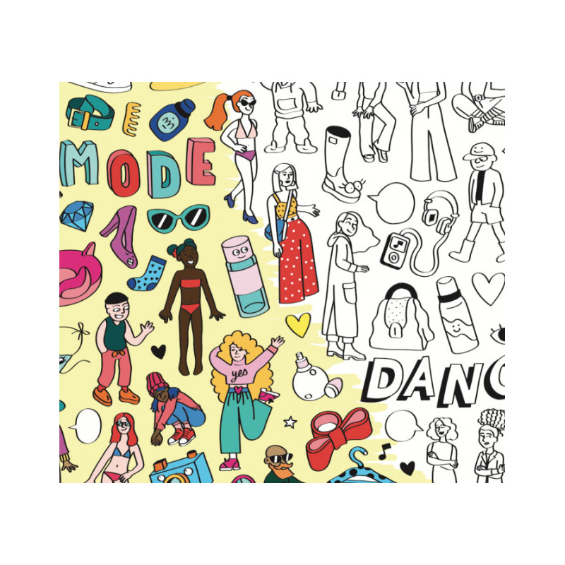 Poster à Colorier Styliste - OMY