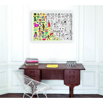 Poster à Colorier Styliste - OMY