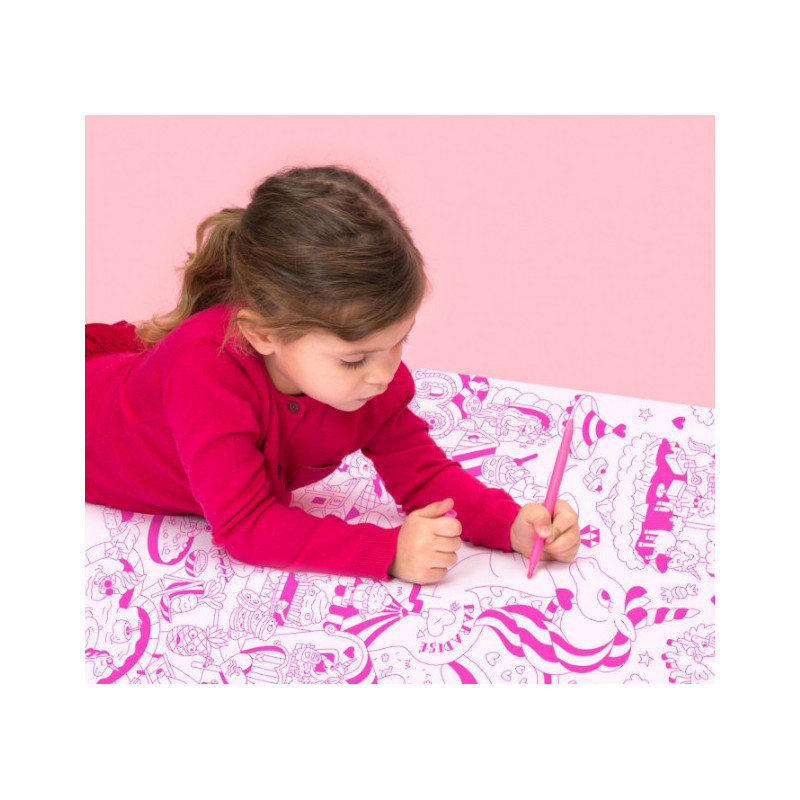 Poster à Colorier Lily - OMY