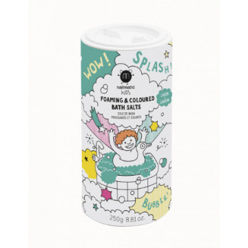 Sels de Bain Moussant Vert Lagon - Nailmatic