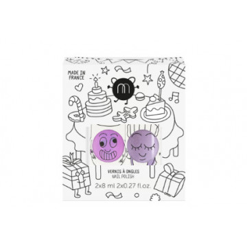 Set de 2 Vernis Marshi et Piglou - Nailmatic