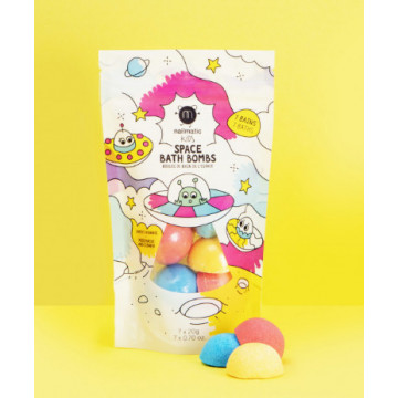 Lot de 7 Boules de Bain de L'espace - Nailmatic