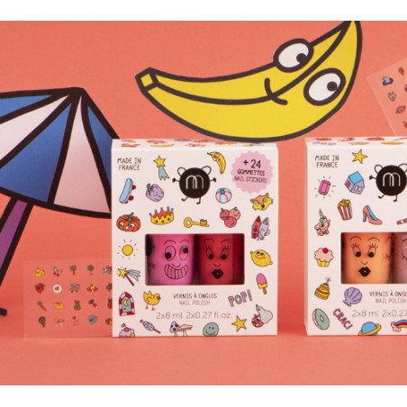 Vernis Pop et Stickers à Ongles - Nailmatic