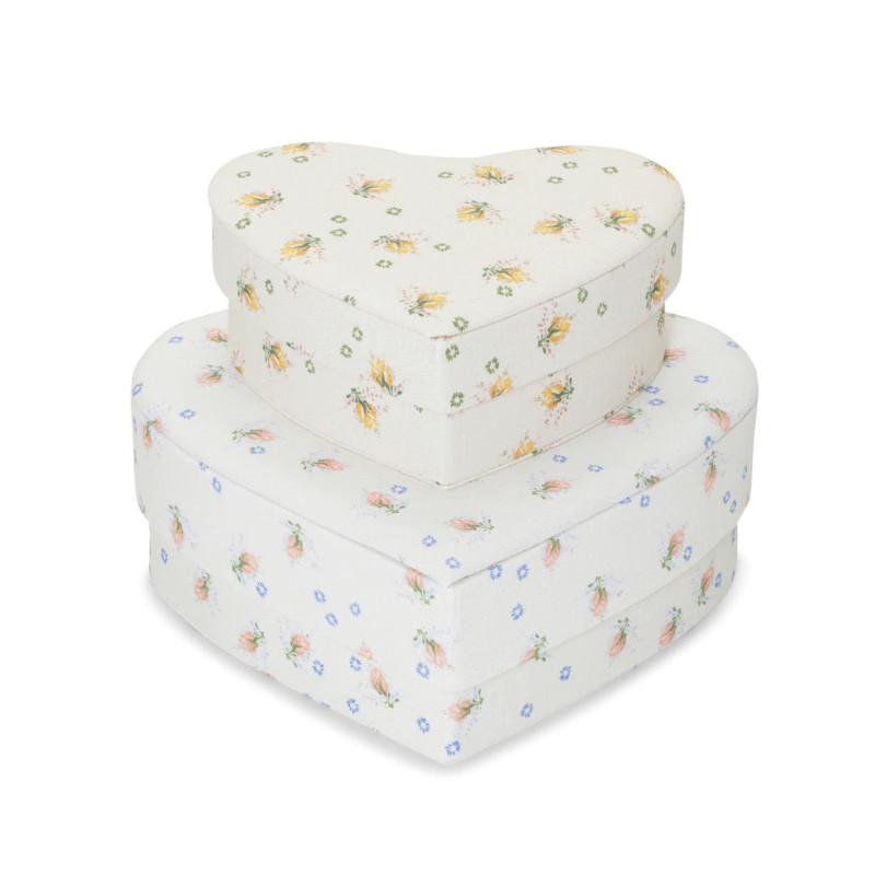 Lot de 2 Boites Coeur Brise d'Eté - Konges Slojd