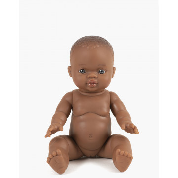 Poupée Fille d'Afrique Yeux Gris - Minikane