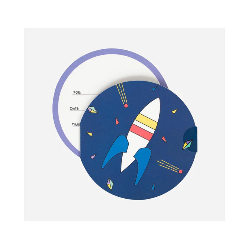 Lot de 8 Invitations Cosmos - My Little Day