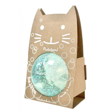 Ballon Bulles Bleu 10cm -...