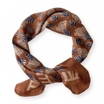 Foulard en soie Manika...