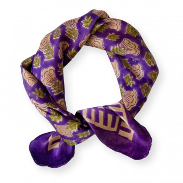 Foulard en soie Manika...