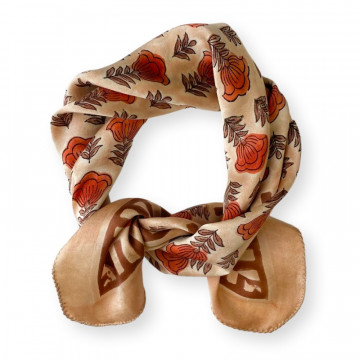 Foulard en soie Manika...