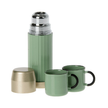 Thermos et tasses mint -...