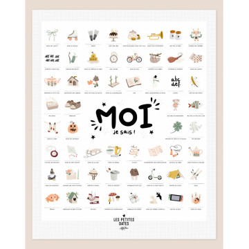 Affiche "Moi je sais" - Les...