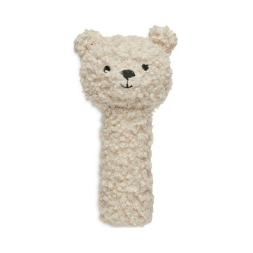 Hochet Teddy Bear Naturel -...