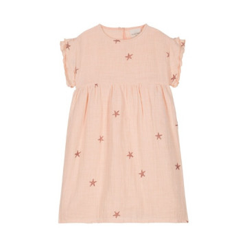 Robe Cousine rose étoile de...