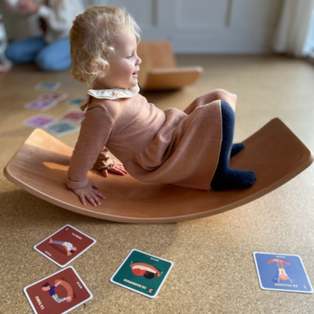 Planche d'équilibre, Observe Montessori
