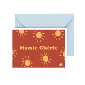 Carte mamie cherie - Ma...