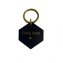 Porte-clés COOL DAD ♡ - Bleu nuit - Fauvette Paris