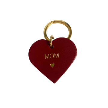 Porte-clés MOM ♡ - Rouge -...