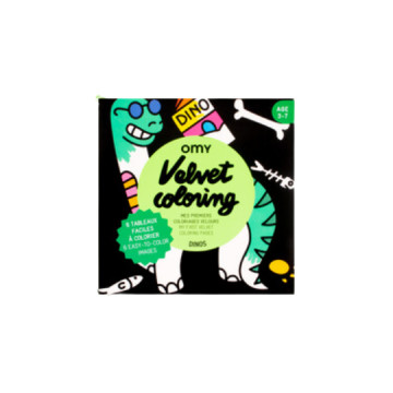 Velvet coloring - dino - OMY