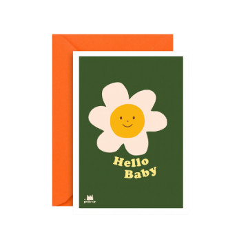 Carte hello baby - Ma...