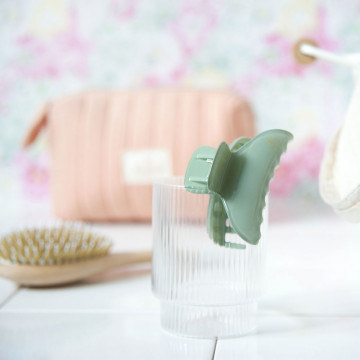 Grande pince Opaline vert...