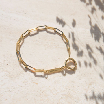 Bracelet maillons - 18 cm -...