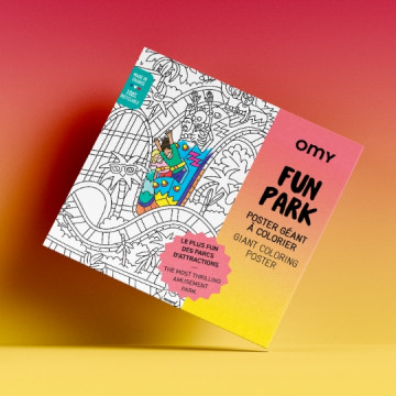 Poster géant à colorier -...