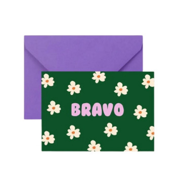 Carte bravo - Ma Petite Vie