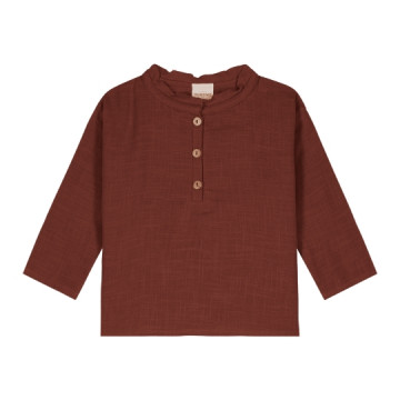 Blouse Olympe kid - brandy...
