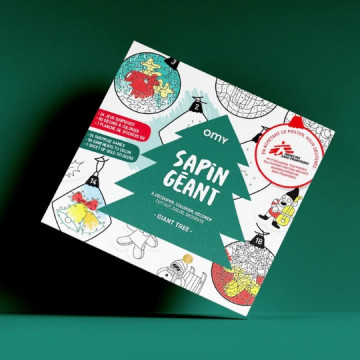 Poster géant à colorier -...