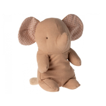 Peluche éléphant rose - 24...