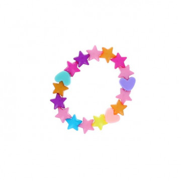 Bracelet étoiles et coeurs...